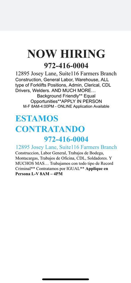 Nov 22, 2023 2101 S Missouri Ave. . Craigslist okc jobs general labor